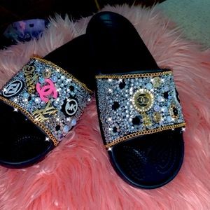 Sold‼️Size 9 croc slides